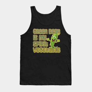 Green Bean is My Spirit Vegetable Tank Top